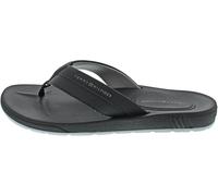 Tommy Hilfiger Herren Flip Flops Molded Beach Sandal mit Logo, Schwarz (Black), 41