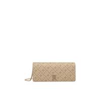 Tommy Hilfiger Monoplay Large Flap Bag, Geldbörse, Umhängetasche, Crossbodytasche, Monogramm-Beige