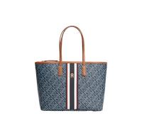 Tommy Hilfiger Monoplay Tote Bag, Shopper, Monogramm-Blau
