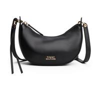 Tommy Hilfiger Moon Umhängetasche Leder 19 cm schwarz