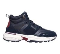 Tommy Hilfiger MRUNNER CORDURA LEATHER Freizeitschuhe für Herren, dunkelblau, größe 40