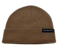 Tommy Hilfiger Mütze Corporate Uptown Wool Beanie Desert Khaki braun