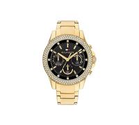 Tommy Hilfiger Multi Zifferblatt Quarz Uhr für Damen mit Goldfarben Edelstahlarmband - 1782676