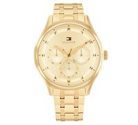 Tommy Hilfiger Multi Zifferblatt Quarz Uhr für Damen mit Goldfarben Edelstahlarmband - 1782751