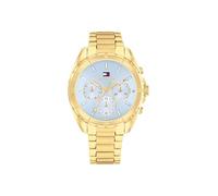 Tommy Hilfiger Multi Zifferblatt Quarz Uhr für Damen mit Goldfarben Edelstahlarmband - 1782783