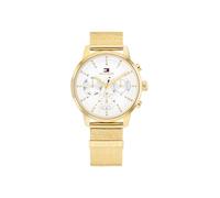 Tommy Hilfiger Multi Zifferblatt Quarz Uhr für Damen mit Goldfarben Edelstahlarmband - 1782808