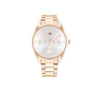 Tommy Hilfiger Multi Zifferblatt Quarz Uhr für Damen mit Roségoldfarbenes Edelstahlarmband - 1782747