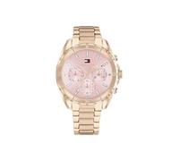 Tommy Hilfiger Multi Zifferblatt Quarz Uhr für Damen mit Rotgoldfarbenes Edelstahlarmband - 1782784