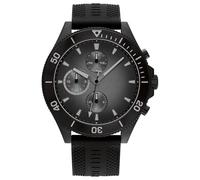Tommy Hilfiger Multi Zifferblatt Quarz Uhr für Herren mit Schwarzes Silikonarmband - 1791921