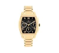 Tommy Hilfiger Multi Zifferblatt Quarz Uhr Goldfarben mit Goldfarben Edelstahlarmband - 1710764