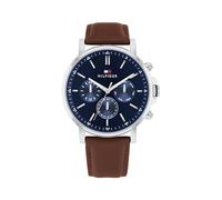 Tommy Hilfiger Multifunktion Analog Quarzuhr für Herren mit Edelstahl- oder Lederarmband
