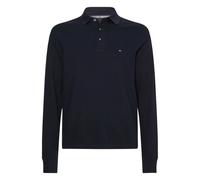 Langarm-Poloshirt TOMMY HILFIGER "1985 SLIM LS POLO", Herren, Gr. M, blau (desert sky), Obermaterial: 96% Baumwolle, 4% Elasthan, Shirts (35184216-M) desert sky