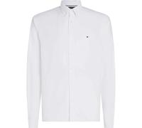 Tommy Hilfiger Hemd Solid Heritage Oxford MW0MW35774 Regular Fit Baumwolle Weiß L