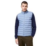 Tommy Hilfiger MW0MW37677 Herren-Weste, verstaubar, recycelt, Blau, Größe L, Blau (Brisk Blue), L