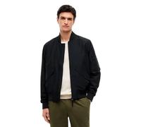 Bomberjacke TOMMY HILFIGER "PACKABLE", Herren, Gr. S, schwarz, Web, Obermaterial: 100% Polyester. Futter: 100% Polyester, normal normal, Jacken Bomberjacke (93726514-S) schwarz