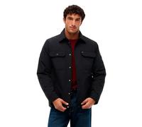 Hemdjacke TOMMY HILFIGER "PACKABLE", Herren, Gr. S, schwarz, Web, Obermaterial: 100% Polyester. Futter: 100% Polyester. Füllung: 100% Polyester, regular fit normal, Manschette, Jacken, Leichtgewichtig