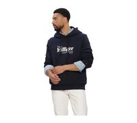 Tommy Hilfiger - Nautic Print Hoodie - - Sweatshirts & Hoodies - Herren - Blau - M