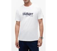 Tommy Hilfiger Nautical Chest Graphic White Größe: S | Basic T-Shirts Outlet | Herren | Weiß