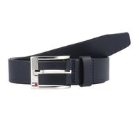 Tommy Hilfiger Herren Gürtel New Aly Belt Ledergürtel, Blau (Midnight), 105 cm