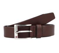 Tommy Hilfiger Herren Gürtel New Aly Belt Leder 3,5 cm Braun 80 cm