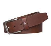 Tommy Hilfiger Herren Gürtel New Denton Belt 4,0 cm Ledergürtel, Braun (Dark Tan), 80 cm