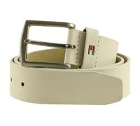 TOMMY HILFIGER New Denton Belt 3.5 W85 Optic White