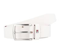 Tommy Hilfiger New Denton Gürtel Leder 85 cm weiss