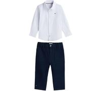 Tommy Hilfiger Newborn BABY ITHACA SHIRT SET GIFTBOX KN0KN02206 BLUE (Dark Night Navy) 24 Month