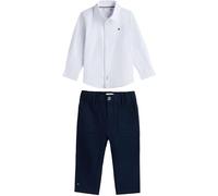 Tommy Hilfiger Newborn BABY ITHACA SHIRT SET GIFTBOX KN0KN02206 BLUE (Dark Night Navy) 9 Month