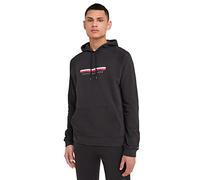 Tommy Hilfiger OH Hoodie Schwere Strickwaren Herren, Schwarz (Black), XL