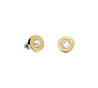 TOMMY HILFIGER Damen Ohrstecker gold / transparent, Größe One Size, 3461835 Gold / Transparent One Size