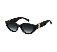 Tommy Hilfiger - Oval-Sonnenbrille für Damen (Schwarz) Einheitsgröße