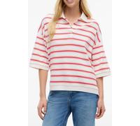 MULTISTP OVERSIZED SS POLO XS Red