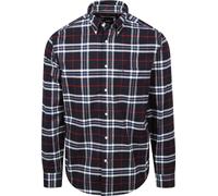 Tommy Hilfiger Oxford Hemd Karos Navy - Größe M Dunkelblau M