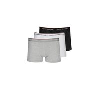 Tommy Hilfiger Herren Boxershorts Trunks Unterwäsche, Mehrfarbig (Black/Grey Heather/White), M
