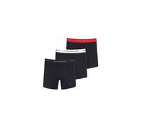 Tommy Hilfiger Underwear "3P BOXER BRIEF WB" Packung, 3er-Pack, 3 Stk. mit kontrastfarbenem Logobund (50116930-M) primary rot, weiß, desert sky