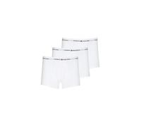 Trunk "TRUNK 3 PACK", Herren, Gr. XXL (56), 3 Stk., weiß (3x weiß), Jersey, Obermaterial: 95% Baumwolle, 5% Elasthan, TOMMY HILFIGER UNDERWEAR, körpernah, Unterhosen, mit Logoschriftzug (21136935-XXL)