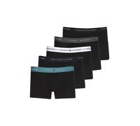 Tommy Hilfiger Um0um03061 Boxershorts 5 Einheiten S Foamy Ocean / Dark Ash / Desert Sky / Black / White
