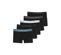 Trunk "5P TRUNK WB", Herren, Gr. XXL (56), 5 Stk., fm ocn, drk ash, des sk, blk, w, Jersey, Obermaterial: 95% Baumwolle, 5% Elasthan, TOMMY HILFIGER UNDERWEAR, körpernah, Unterhosen, mit Tommy Hilfige