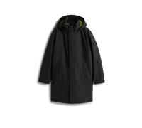Tommy Hilfiger Herren Mantel Tech Padded Parka mit Kapuze, Schwarz (Black), XL