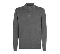 Tommy Hilfiger PIMA ORG CTN Cashmere LS Polo Andere Pullover Herren, Grau (Donegal Medium Grey Heather), XL
