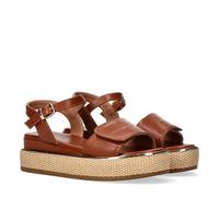 Tommy Hilfiger Platform-Sandale Branding, Celia, Tabakfarben, 31