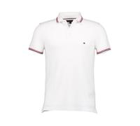 Tommy Hilfiger Herren Poloshirt MW0MW37346, schmale Passform, S/S, Weiß, Größe XXL, Weiß (Weiß), XXL