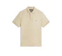 Poloshirt TOMMY HILFIGER "LIQUID COTTON REGULAR SEASONAL", Herren, Gr. L, keystone, Jersey, Obermaterial: 100% Baumwolle, normal hüftlang, Rippbündchen, Shirts, mit Logostickerei (25092437-L) keystone