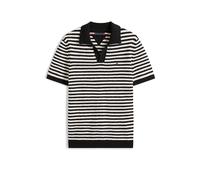 Tommy Hilfiger Knitted Textured Polo Desert Sky / Ivory Petal Größe: M | Outlet | Herren | Weiß