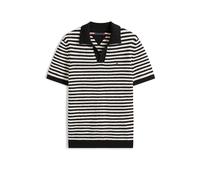 Tommy Hilfiger Knitted Textured Polo Desert Sky / Ivory Petal Größe: XL | Outlet | Herren | Weiß