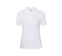 Tommy Hilfiger Damen Poloshirt Kurzarm 1985 Pique Slim Fit, Weiß (Optic White), L