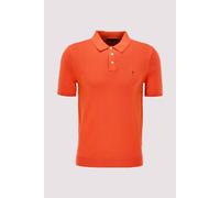 Tommy Hilfiger Herren Poloshirt Kurzarm Essential Cotton Knitted Dick, Orange (Brilliant Orange), XL
