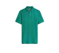 Poloshirt TOMMY HILFIGER "1985 REGULAR POLO", Herren, Gr. XL, grün (deep ocean), Piqué, Obermaterial: 96% Baumwolle, 4% Elasthan, hoch geschlossener Ausschnitt, Shirts, aus Piqué (49070869-XL) deep oc