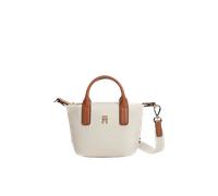 Tommy Hilfiger Popette Micro Tote, Handtasche, Umhängetasche, Beige